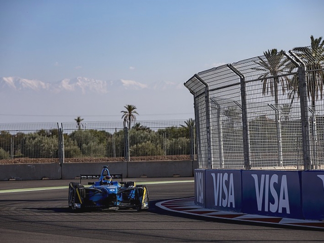 Formula E Marrakech, vince Buemi