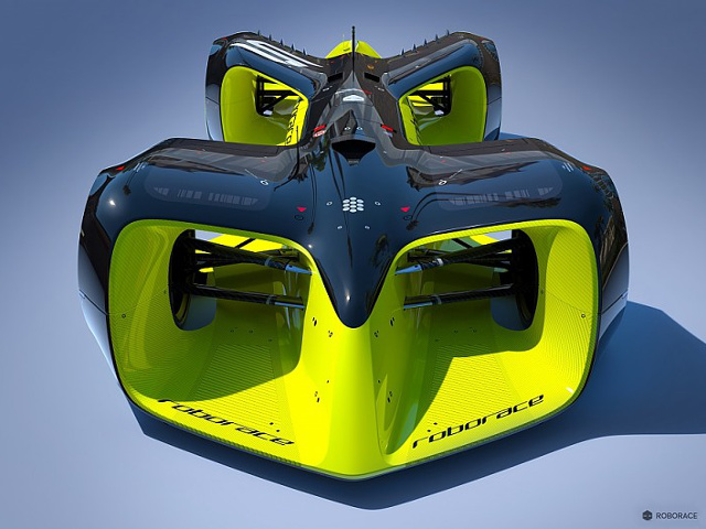 Robocar per Roborace di FIA Formula E