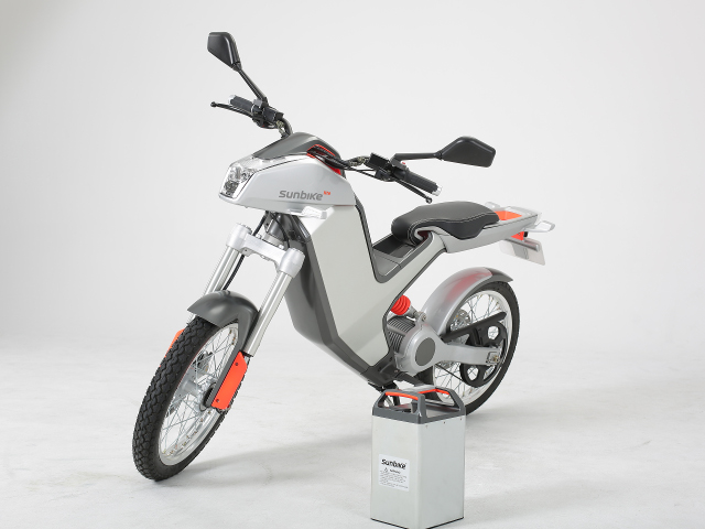 La moto elettrica Sunbike Electric