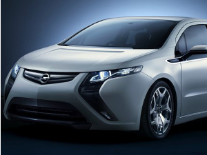 L'ibrido elettrico Opel Ampera