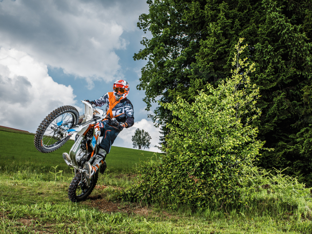 KTM Freeride E 2015 esposta all'EICMA 2014