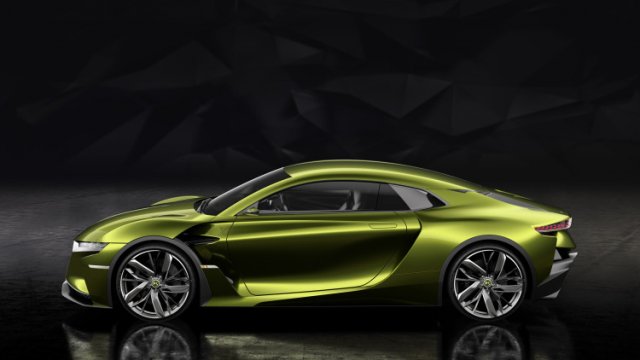 Concept DS E-Tense, fianco