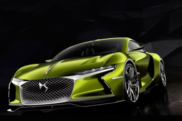 Concept DS E-Tense, vista frontale