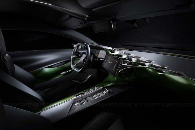 Concept DS E-Tense, interni