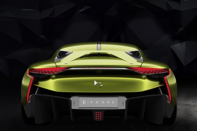 Concept DS E-Tense, vista dal retro