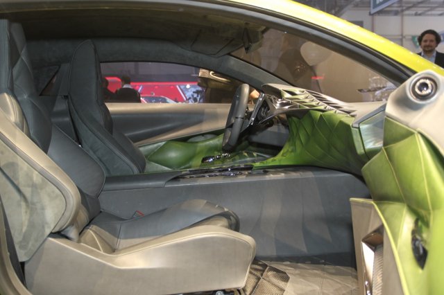 Concept DS E-Tense al Salone di Ginevra 2016, particolare interni